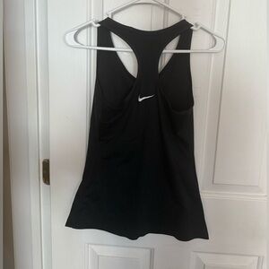 Nike Women's Sleek Black Racerback Tank